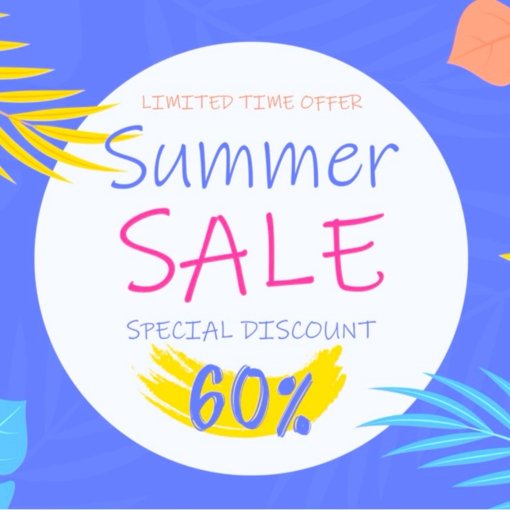 End of summer sale